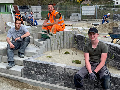 ausbildung bei der strasser gmbh landschaftsgaertner